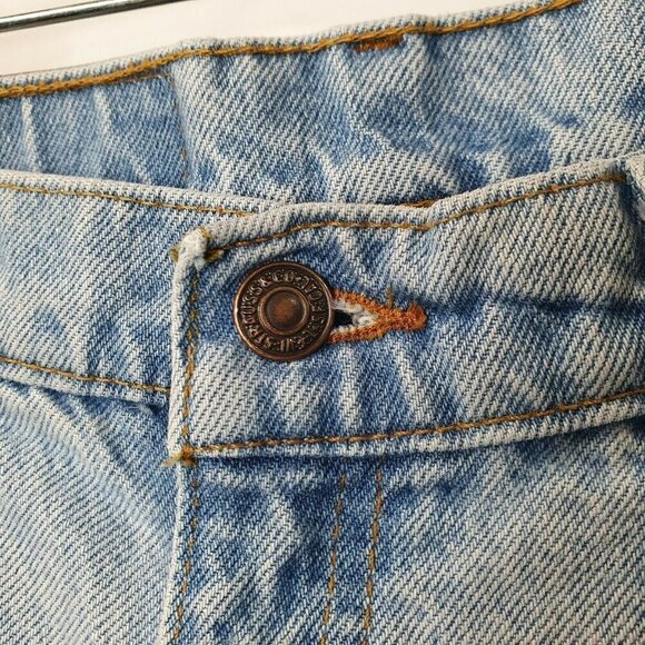 Vintage Levis Orange Tab 560 Loose Fit Tapered Leg Light Blue‎ Jeans Size 34x30 - Picture 8 of 10